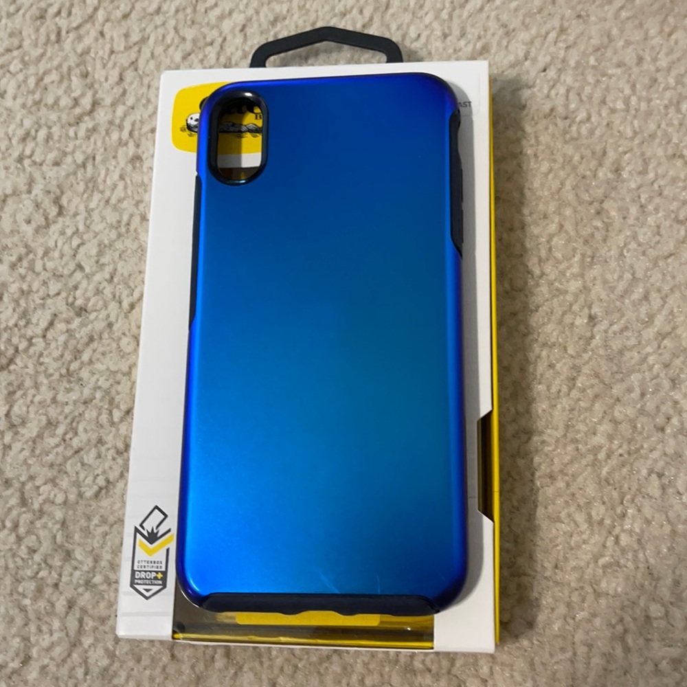 Blue Iridescent Otter Box Case